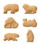 Animal Crackers (with clipping path)