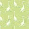Animal dinosaurs. Children`s seamless vector pattern. Simple illustration for fabric, paper