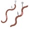 Animal Earth Red Worms for Fishing
