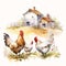 Animal_Farm_Hens_Watercolor1_4