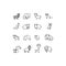 Animal icon pack. Vector illustration decorative design