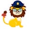 Animal lion police