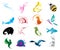 Animal Logo Icons Set