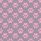 Animal paw seamless gray pink pattern