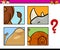 Animal puzzle preschool game