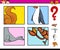 Animal puzzle preschool task