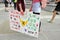 Animal rights activists turn Trafalgar Square fountains in London blood red