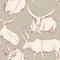 Animal seamless pattern