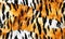 Animal skins seamless pattern. AI generative