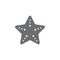 animal star icon. Simple element illustration. animal star symbol design template. Can be used for web and mobile