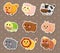 Animal stickers