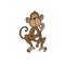 Animal wild monkey cartoon