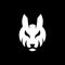 Animal wolf head beast modern creative logo