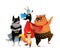 Animals Fun Superheroes Silly Costume Performance