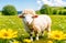 Animals, Meadows, Shepherds, and Flower Gardens in Nature\\\'s Serene View