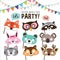 Animals party masks