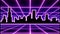 Animated 1980s City Skyline 8 Bit Graphic VHS