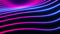 Animated abstract background, movement of blurred colored stripes of pink, blue and purple colors.