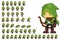 Animated Archer Character Sprites