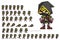 Animated Assassin Character Sprites