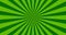 Animated background of green rotating beams