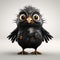 Animated Bird In Bill Gekas Style: Industrial, Technological, And Quirky