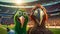 Animated Birds In Stadium: Spirited Portraits With Action-packed Cartoons