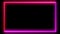 Animated borders frames background seamless looping neon lights