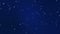 Animated dark blue night sky background