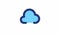 Animated download color ui icon