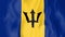 Animated flag of Barbados