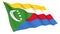 Animated flag of Comoros