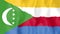 Animated flag of Comoros