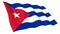 Animated flag of Cuba