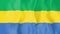 Animated flag of Gabon