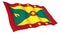 Animated flag of Grenada