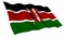 Animated flag of Kenya