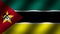 Animated flag of Mozambique