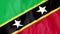 Animated flag of Saint Kitts and Nevis