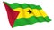 Animated flag of Sao Tome And Principe