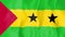 Animated flag of Sao Tome and Principe