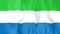 Animated flag of Sierra Leone