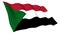 Animated flag of Sudan