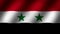 Animated flag of Syria