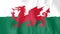 Animated flag of Wales