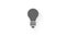 Animated light bulb icon