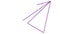 Animated linear violet icon of paper airplane. Symbol is drawn gradually. Concept of airplane travel, business, freedom