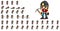 Animated Miner Character Sprites