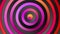 Animated Multicolor Pink Orange Red Gradient Stripes And Circles Loop.