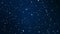 Animated night sky with stars